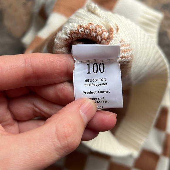 NWT Checkered Set - Picture 4 of 4